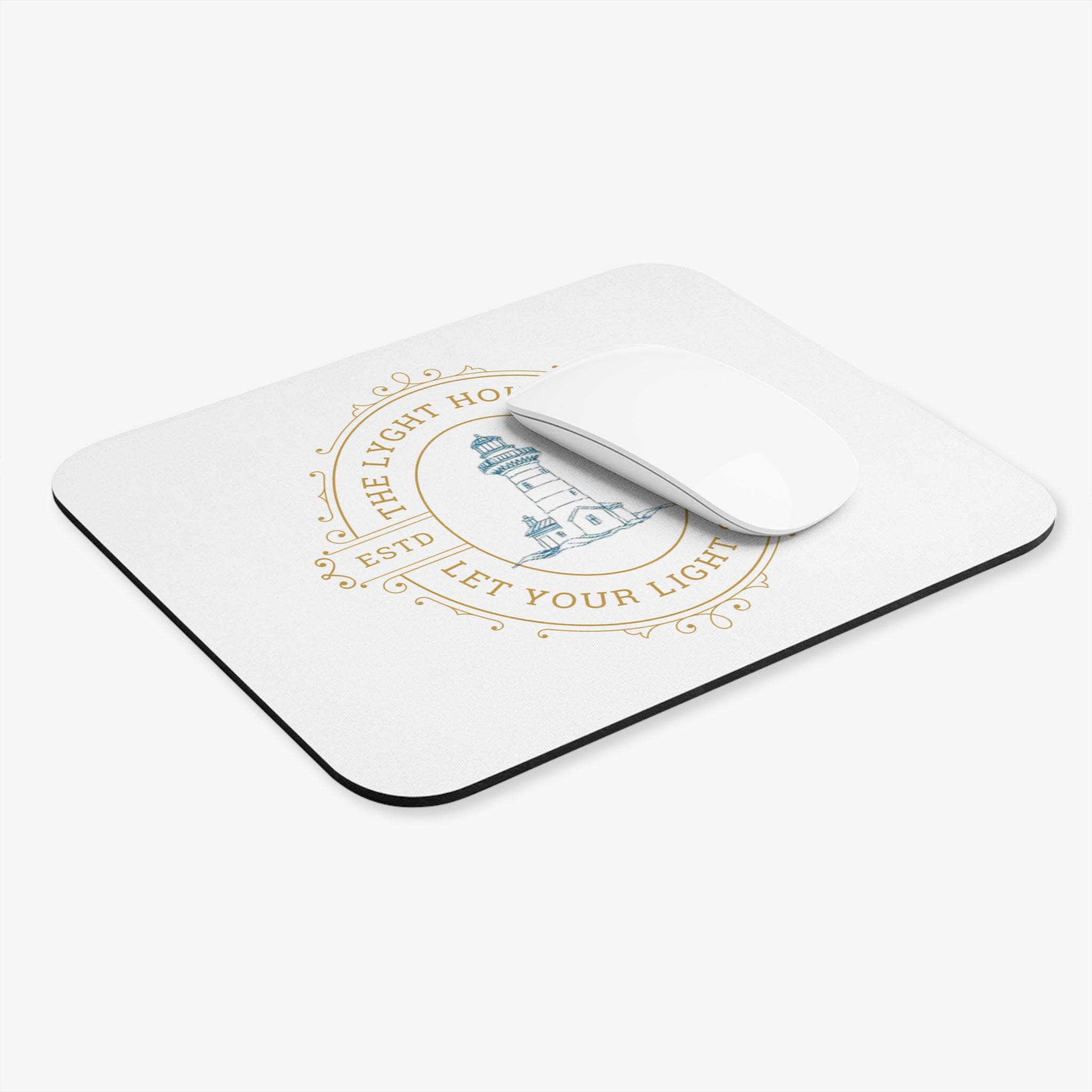 Lighthouse Mouse Pad - Let Your Light Shine, Desk Accessories, Stylish Office Gift, Home Office Decor, Personalized Mousepad, Unique [...]