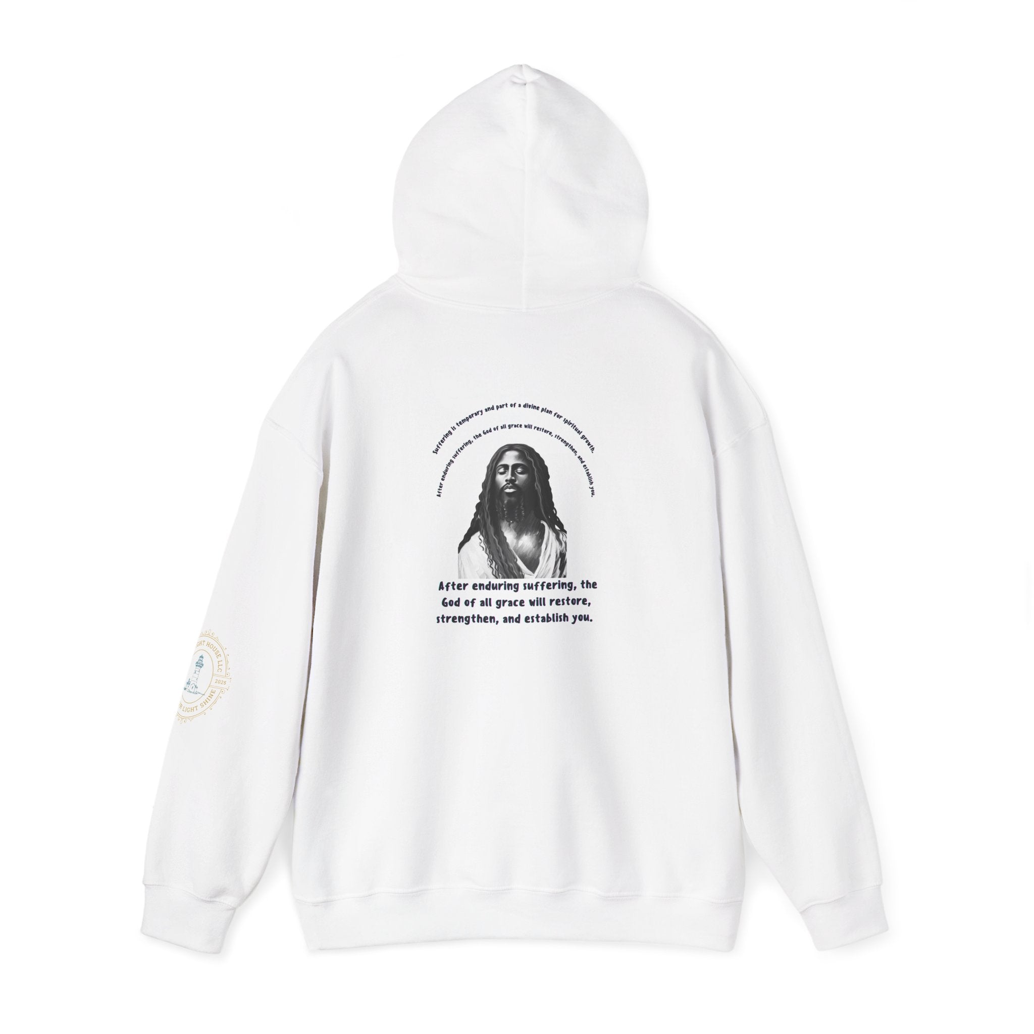 Inspirational - 1 Peter 5:10, Christian Gift, Cozy Hoodie, Faith Apparel, Motivation Wear
